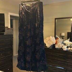 Vintage anthro pants, bell bottoms, sparkly